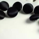 Black Silk Satin Bridal But..